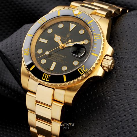 rolex submariner black and gold new|black rolex submariner for sale.